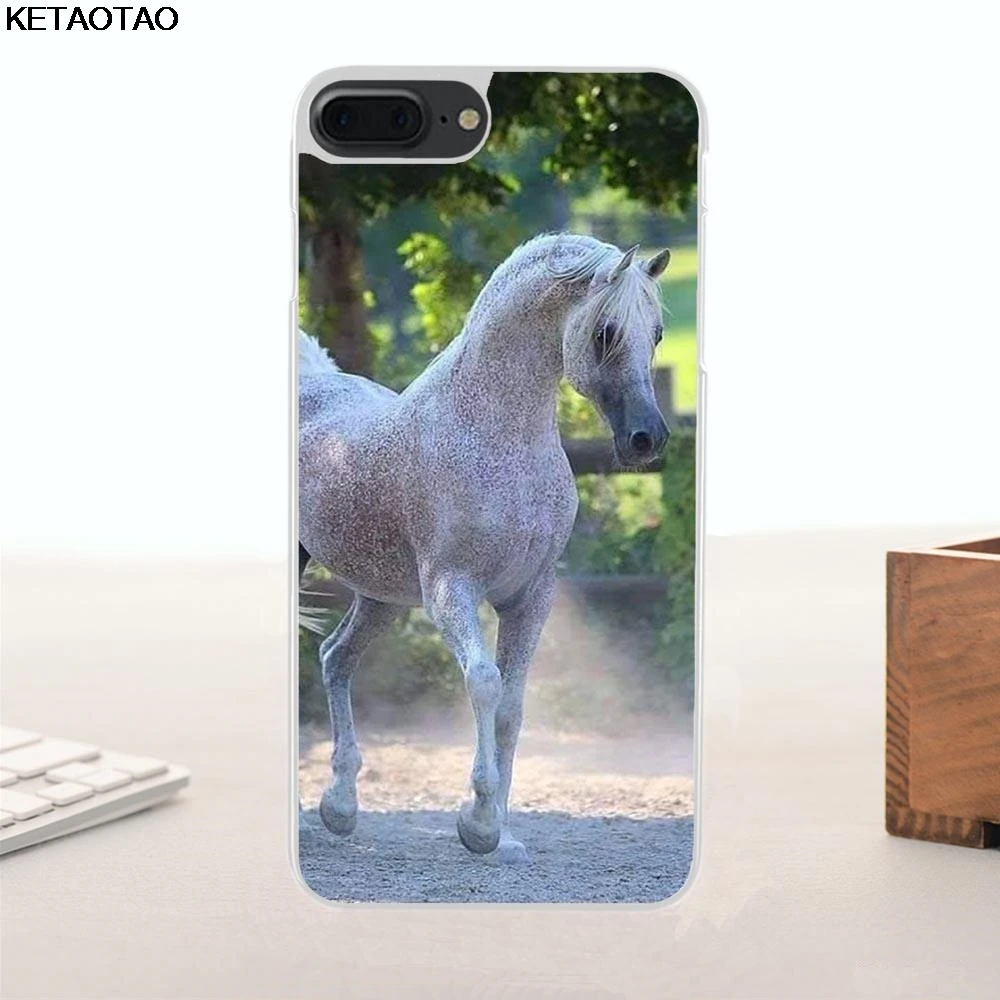 Армейский зеленый KETAOTAO Dappled Horse чехол для телефона s для iPhone 4S SE 5C 5S 6S 7 8 Plus X XS XR 11 Pro для samsung чехол из мягкого ТПУ резины силикона - Цвет: Армейский зеленый