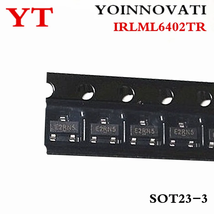 200pcs/lot Irlml6402trpbf Irlml6402tr Irlml6402 Mosfet P-ch 20v 3.7a ...