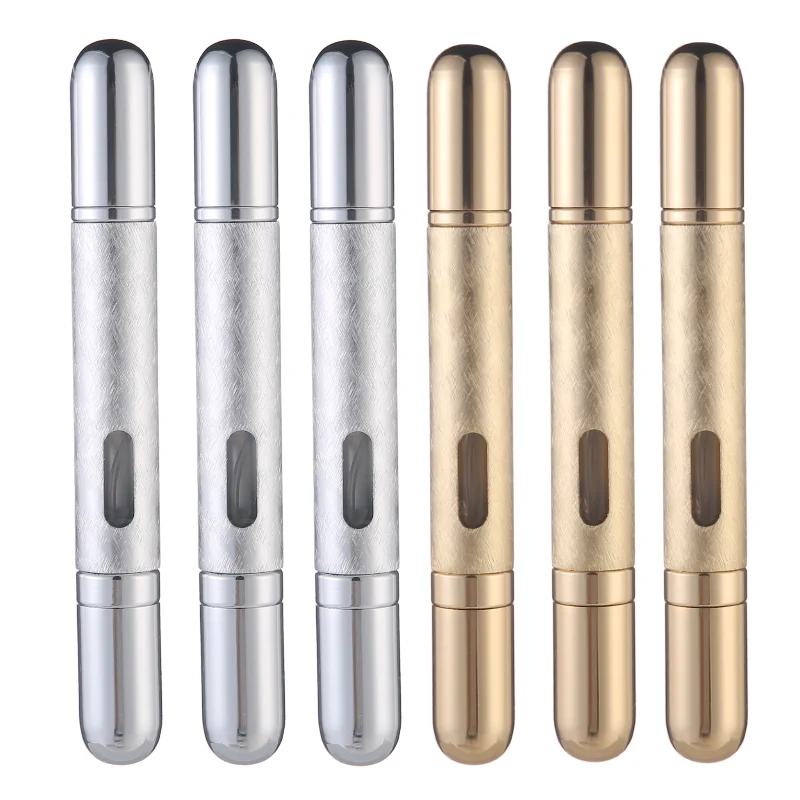 1 предмет Лидер продаж двойной Применение Алюминий бутылкы парфюмерного спрея &amp