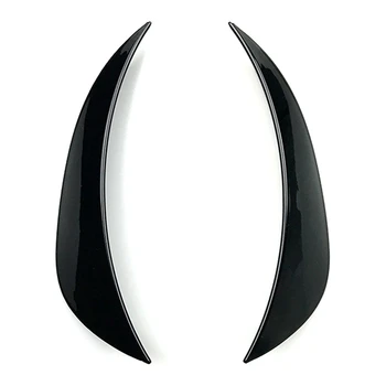 

Front Bumper Splitter Canard Air Vent Cover Trim for Mercedes-Benz C Class W205 for AMG 2015-2018 Car Styling