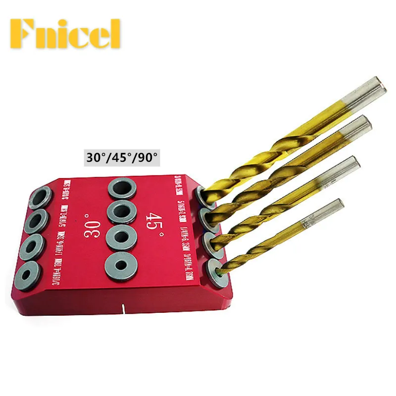 Wood Drill Locator For Wood Jointing 