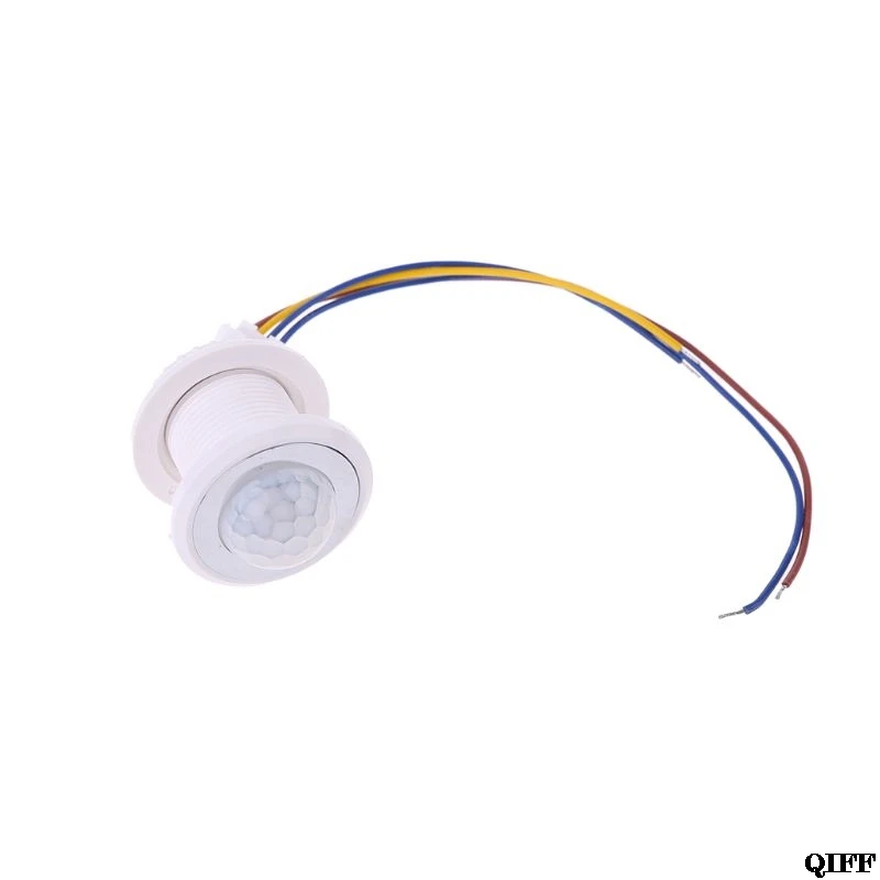 MR-HW08F PIR инфракрасный луч датчик движения наружное ночное освещение дома переключатель детектор
