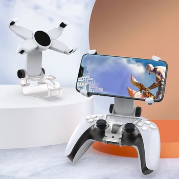 

Mobile Cell Phone Stand For PS5 Playstation 5 Controller Mount HandGrip For PS 5 Gamepad For Samsung S9 S8 Clip Holder