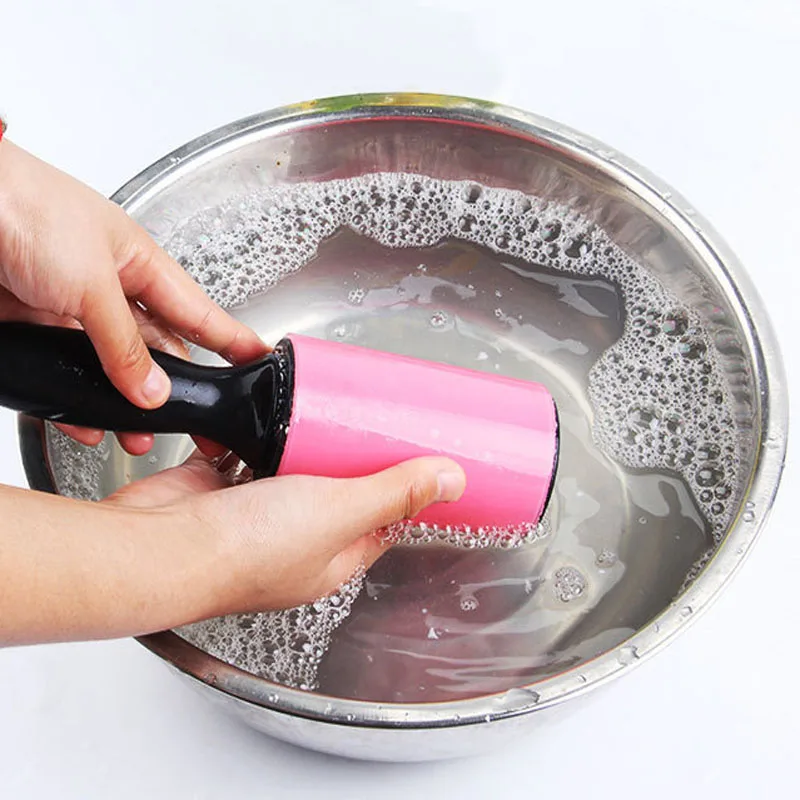 

Reusable Washable Roller Dust Cleaner Lint Sticking Roller for Clothes Pet Hair Cleaning Household Dust Wiper Tools