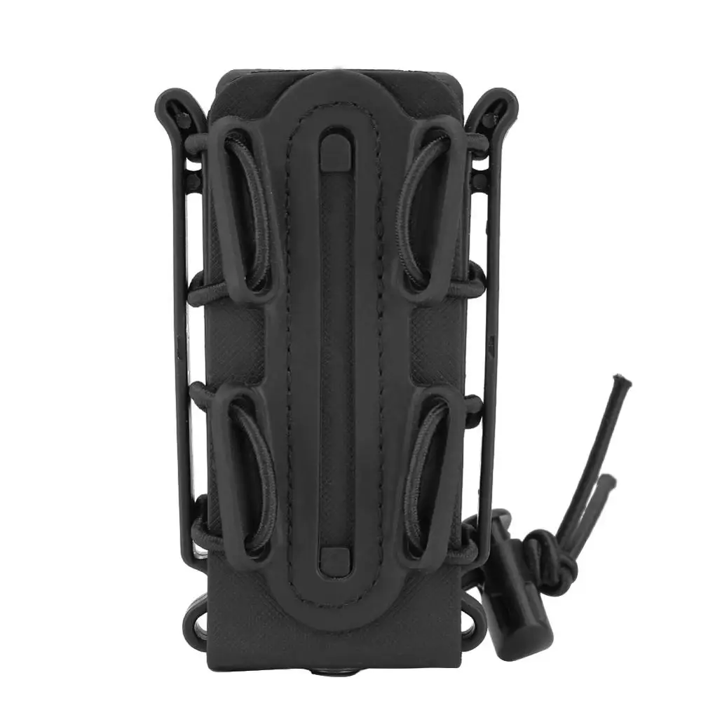 

9mm Tactical Magazine Pouch Airsoft Hunting Shooting Holster Rifle Mag Pouch Holder Soft Shell Mag Carrier Bag with Belt Clip