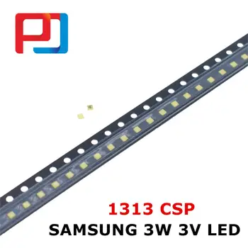 

100pcs For SAMSUNG LED LCD Backlight TV Application LED Backlight 3W 3V CSP 1313 Cool white for TV TV Application