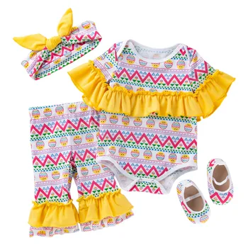 

New 0-2 Year Old Baby Clothes Girls Baby Jumpsuit Plus Pants Suit