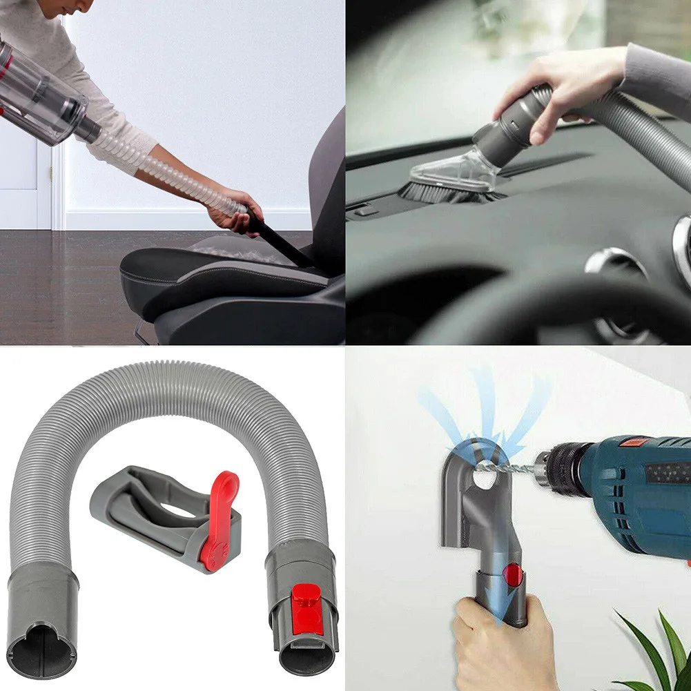 Tubo flessibile + blocco grilletto per DYSON V15 serie SV22 tubo di  prolunga Extra lungo spazzare aspirapolvere Kit accessori  elettrodomestico|Cleaning Brushes| - AliExpress