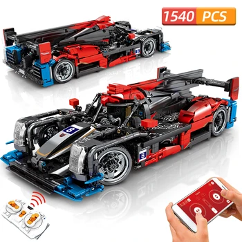 

1:14 City Remote Control Building Blocks Technic MOC RC/non-RC Formula Racing Car Model Sports Vehicle Bricks Toys for Children