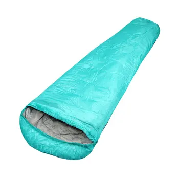 

Mummy Sleeping Bag 1701T Polyester Hollow Cotton Super Storage Thicken Warmth Cotton Camping Sleeping Bags Lightweight Outdoor