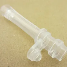 Младенцы Поильник с защитой от протечек крестовидное отверстие силиконовая трубочка для Стекло анти-рефлюксный соломы аксессуары