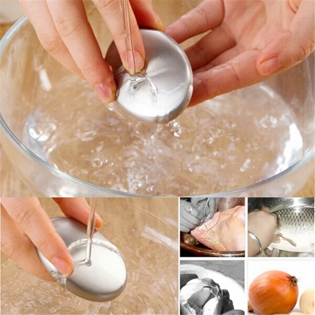 Soap Odor Remover Kitchen Bar Cleaning Accessories Stainless Steel Odor  Remover For Onion Fish Garlic Metal Hand Washer - AliExpress