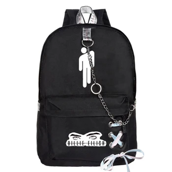 

1 PC Billie Backpack USB Charging Daypack Hip Hop Style Outdoor Travel Shoulders Bag Laptop Sport Backpack Dropship New