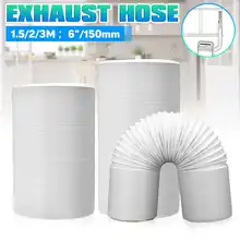 

Air Conditioner Universal Exhaust Pipe Flexible Exhaust Hose Air Vent Tube Pipe 15cm Diameter For Portable Air Conditioners