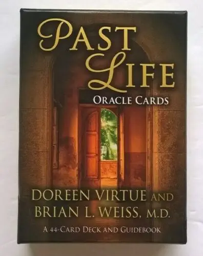 past life oracle Английские карты Oracle колода, карты Таро руководство гадание fate настольная игра карточная игра для женщин - Цвет: past life oracle