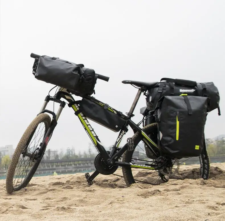HobbyLane 25л Водонепроницаемая велосипедная сумка MTB шоссейная велосипедная задняя стойка Pannier Сумка велосипедная сумка на заднее сиденье сумка на плечо Аксессуары для велосипеда