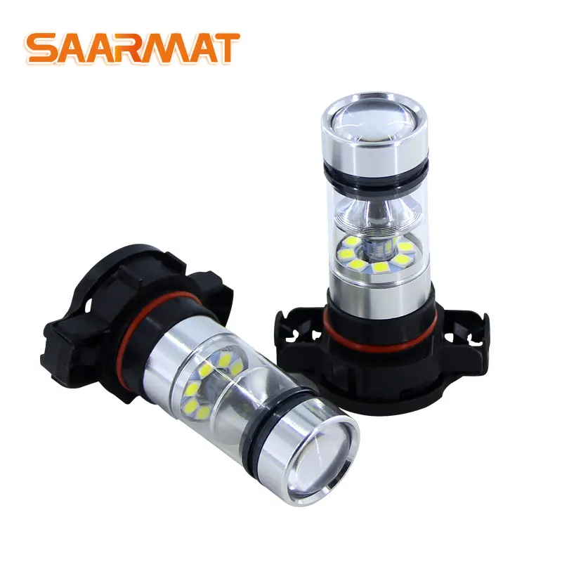 2pcs LED Ȱ Blub  Canbus PSX24W 2504 Dodge Avenger Caliber  Durango Journey Nitro Grand Caravan Challenger