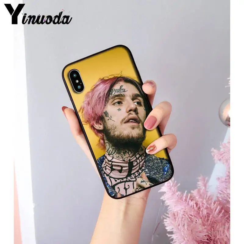 Yinuoda Lil Peep Lil Bo Peep Красочный милый чехол для телефона iPhone 8 7 6 6S Plus X XS MAX 5 5S SE XR мобильный чехол - Цвет: A4