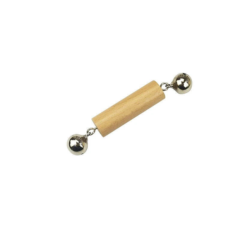 

Деревянные развивающие игрушки Монтессори для новорожденных детей, погремушка-колокольчик, подарок, детские игрушки