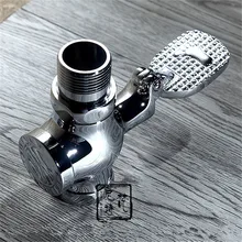 Тиффани стихи в соответствии с требованиями заказчика настраиваемая педаль медный клапан смывной смывной клапан для унитаза меди