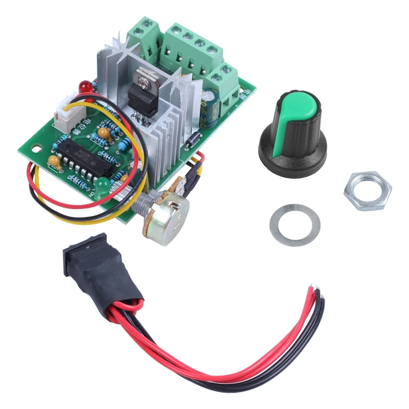 12V 24V 30V 120W PWM Регулируемый Вольт контроллер скорости двигателя постоянного тока CCM2