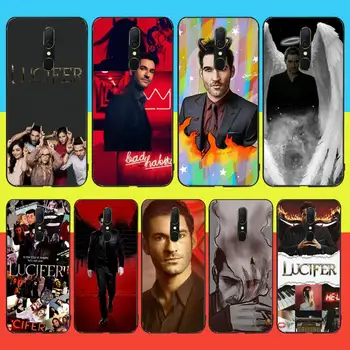 

PENGHUWAN Tom Ellis Lucifer TPU black Phone Case Cover Hull For Oppo A5 A9 2020 Reno Z Realme5Pro R11 case