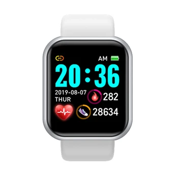

Y68 Bluetooth Smart Watch Men Heart Rate Fitness Tracker Blood Pressure Monitor Smartwatch D20 Women Sport Clock For IOS Android
