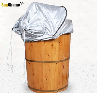 Foot bath barrel full package fumigation temperature foot bath barrel heightening 60 cm foot tub Foot massage