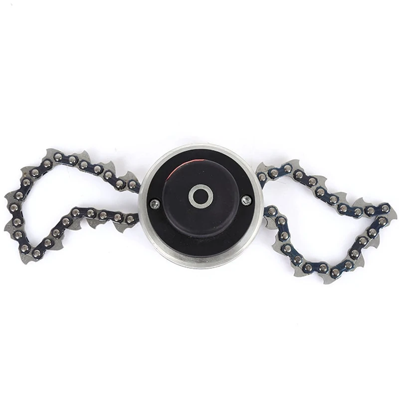 65Mn Coil Chain Trimmer Head, Weed Eater Head for Straight Shafts