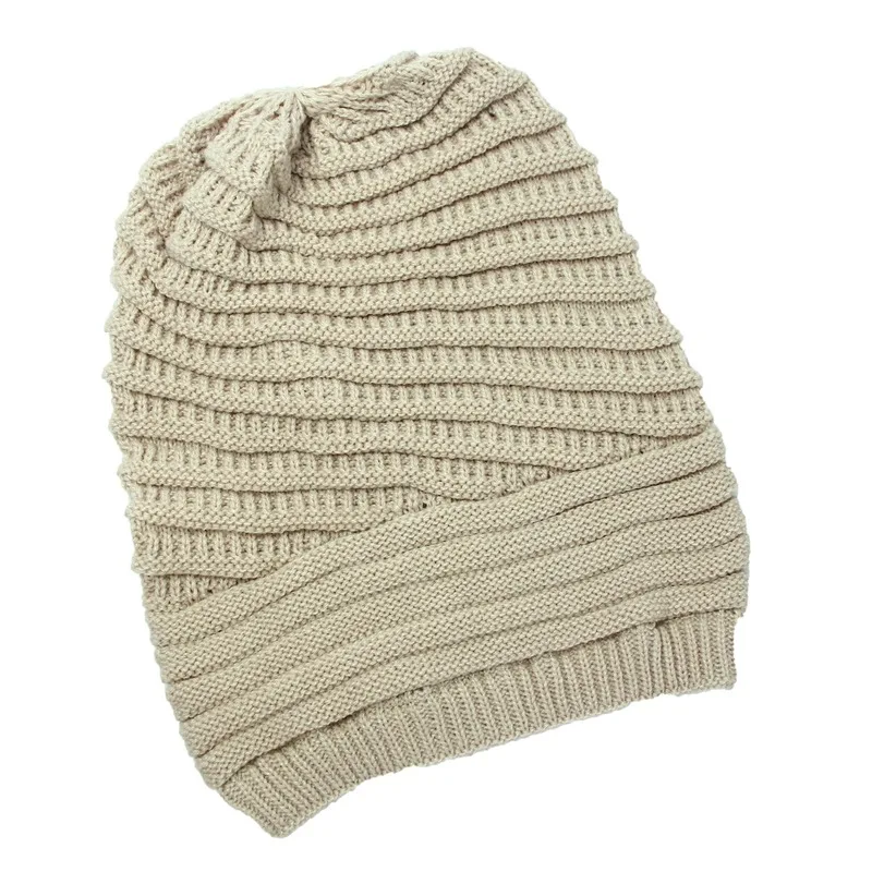 Зимняя шапка для женщин вязаные шерстяные шапки Beanies унисекс повседневные Шапки мужские хип-хоп Skullies Knit slouky теплая шапочка-бини