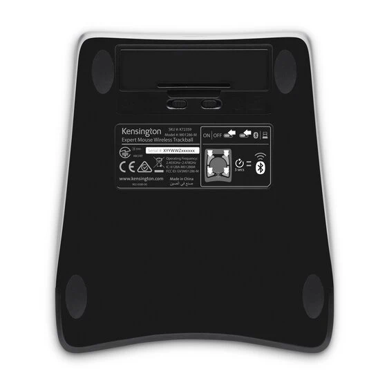 Trackball Kensington Expert, wireless(K72359WW