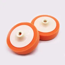 Car-Polishing-Pad Polisher Sponge-Wheel Car-Accessories Orange Auto Waxing 5inch 125mm