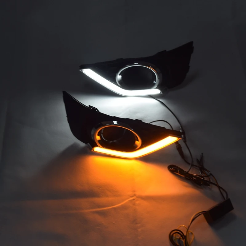 

LED DRL Daytime Running Light Fog Lamp 12V Car Running Lights for Honda BRV 2015-2017