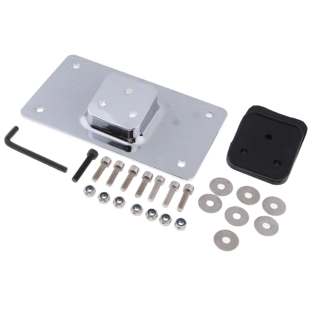

Laydown Tilt License Plate Frame Mount For Harley Sportster Dyna Softail