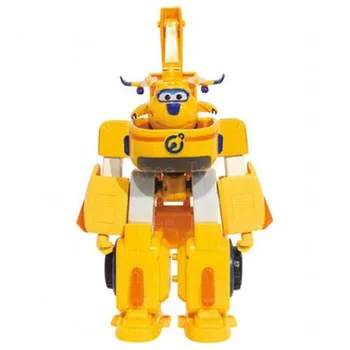

6 styles Super wings Donnie car+airplane Fit robot action figure toys super wing model Transformation robot for Christmas gifts