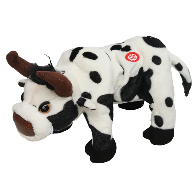 Robot Bull Toys Plush Electronic Cattle Electric Cow Pet Toy Jump Fighting Buffalo Brazil Bullfighting For Boys Birthday Gift 4