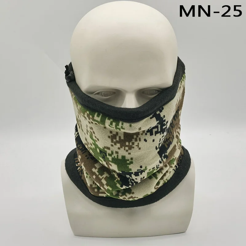 Модная мужская зимняя однотонная бандана, повязка на голову, шарф, теплый Многофункциональный бесшовный трубчатый головной шарф, маска для лица, кольцо, шарф унисекс