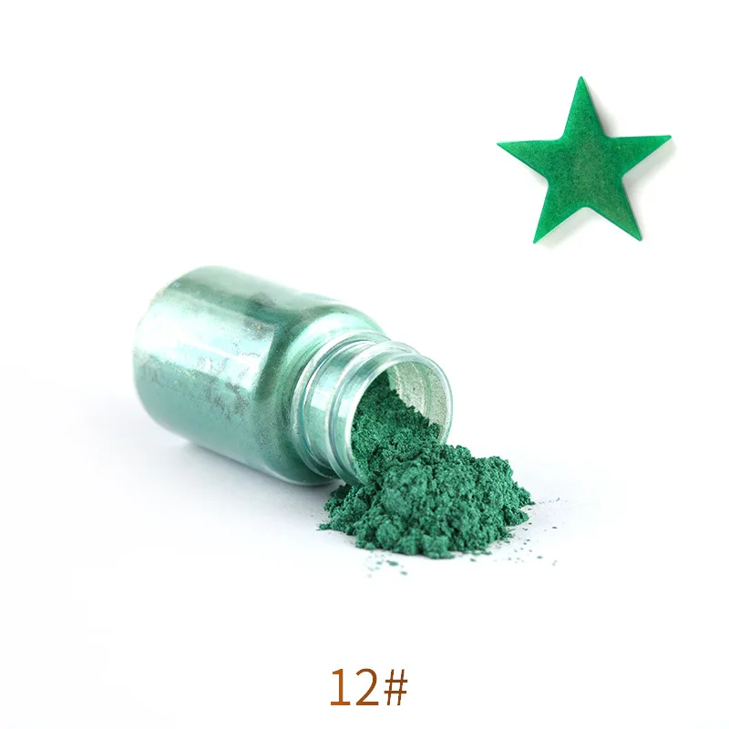 10g/bottle Handmade Pearl Mica Powder for DIY Epoxy molds making Pearl Powder Pigment Silicone molds filler 10g/bottle Handmade Pearl Mica Powder for DIY Epoxy molds making Pearl Powder Pigment Silicone molds filler