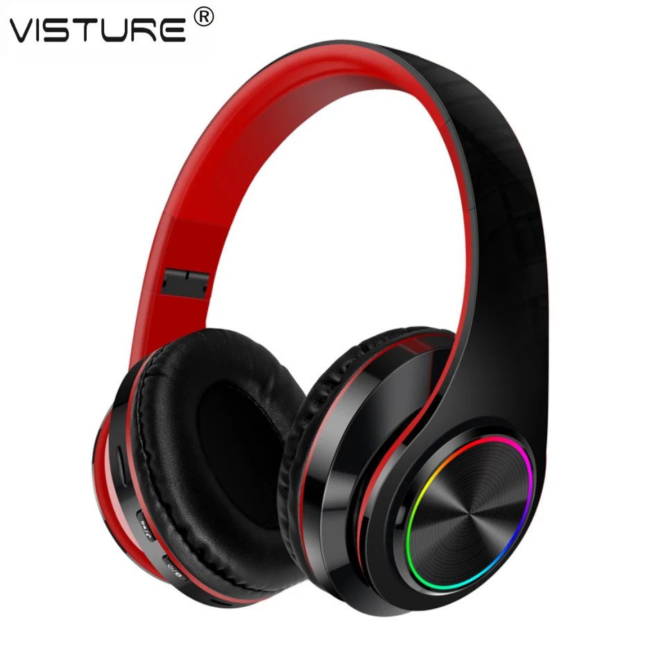 Wireless Earphones Bluetooth 5 0 Headphone support Xiaomi iPhone Foldable Extendable Stereo Headset Visture B39N