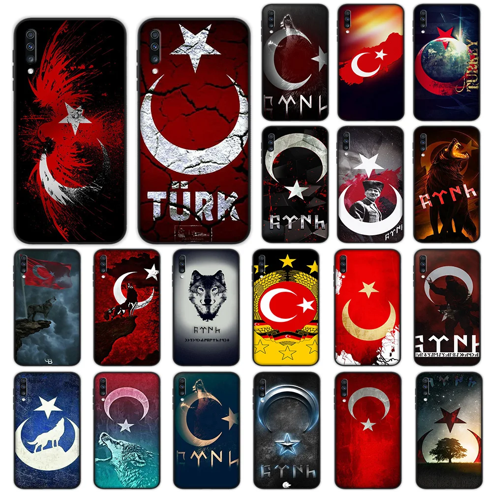 

Flag of Turkey Soft Case for Samsung Galaxy A5 A6 A7 A8 A9 Plus A10 A20 A30 A40 A50 A60 A70 M40 Cover