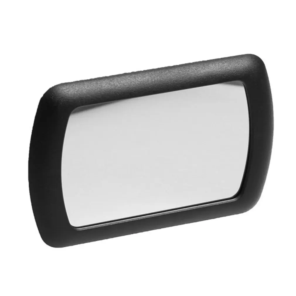 Sun Visor Mirror Silence Shopping Car Makeup Vanity Mirror Car Cosmetic Mirror Sun-shading Mirror Black Auto Supplies