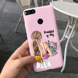 Butterfly Sunflower Pattern Soft Phone Case with Protective Bumper for Xiaomi Mi 5X (Picture-K01)