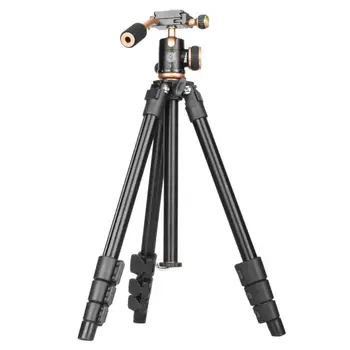 

QZSD Q160S Portable Tripod Monopod Ball Head Accessories Camrea Portable Controlled Photography Videotape for SLR DSLR Camera