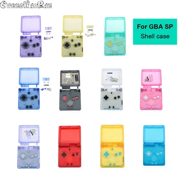 

11sets Clear case For Nintend gameboy advance SP shell Game boy advance for gba sp shell color shell Super Mary shell new shell