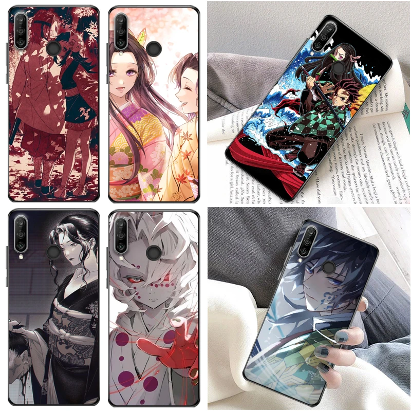 Demon Slayer Kamado Tanjirou Kamado Nezuko Kimetsu No Yaiba Agatsuma Zenitsu Phone Case For Huawei P30 Pro Lite Funda Cases Phone Case Covers Aliexpress