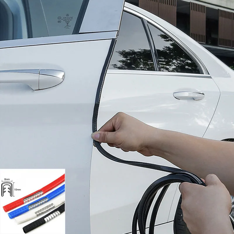 Автомобильная универсальная наклейка на края двери защита от царапин