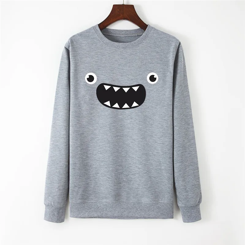 

Lovely Eyes Print Women Hoodie Long Sleeve Pullover Women's Sweatshirt Autumn Hoodies Women O-NECK Clothes Tops Kpop