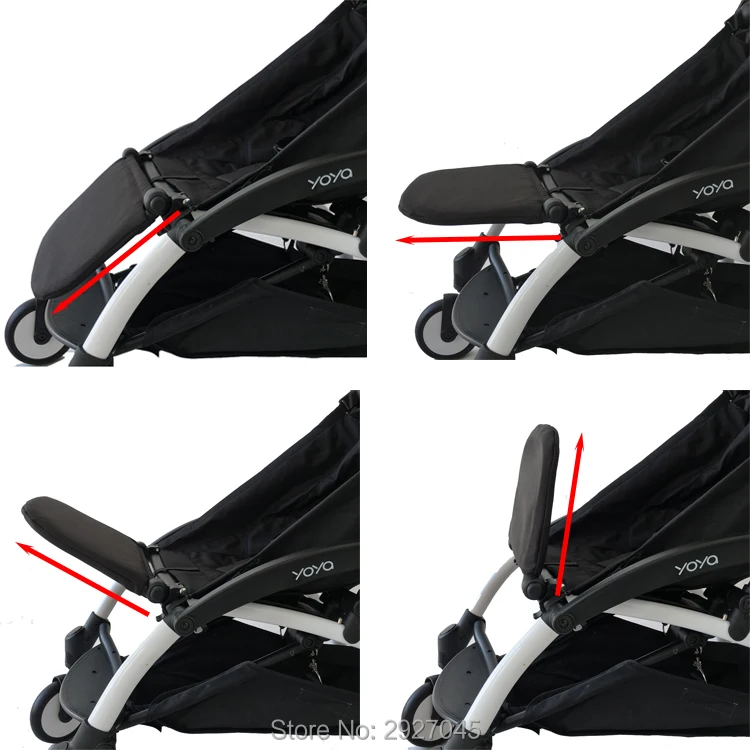 Online Hight quality Baby Stroller Accessories Footboard for Babyzenes Yoyo Yoya YuYu Foot Rest Infant Carriages 15cm or 21cm Feetboard
