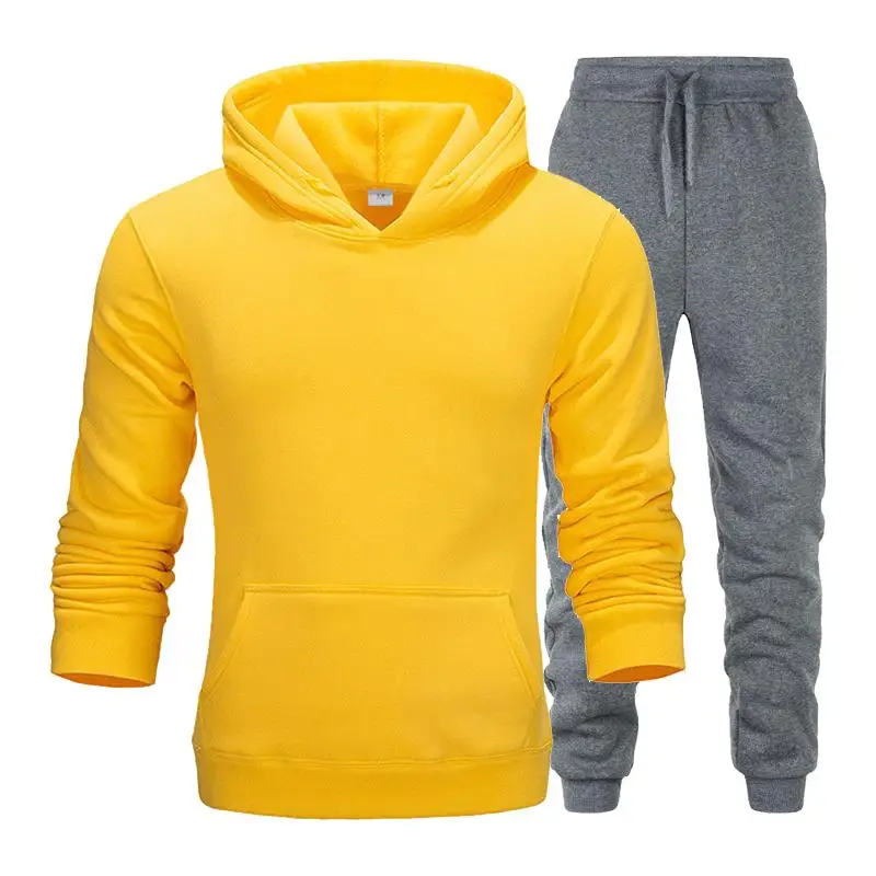 Neue Marke Kleidung mnner пуловер Толстовка Zwei Stcke+ Hosen спортивные рубашки Herbst зимний трек