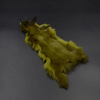 Dyed Pine Squirrel Skin Fly Tying Fur Dense Barred Hair 5